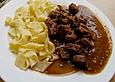 Ragout von der Rehkeule