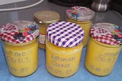 Einfacher Lemon Curd 9