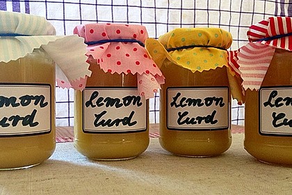 Einfacher Lemon Curd 13
