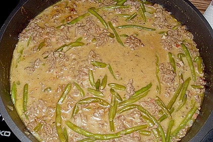 Zwiebel - Sahne - Gehacktes an Sp&auml;tzle