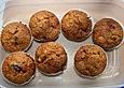 Bananen - Blaubeer - Muffins