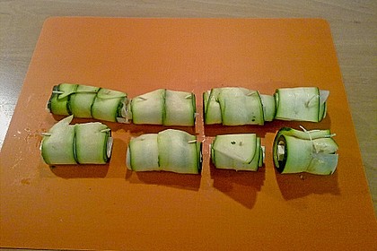 Zucchini - Putenbrust - R&ouml;llchen mit Feta 2