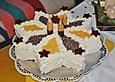 Eierlik&ouml;r - Schoko - Torte in Sternenform