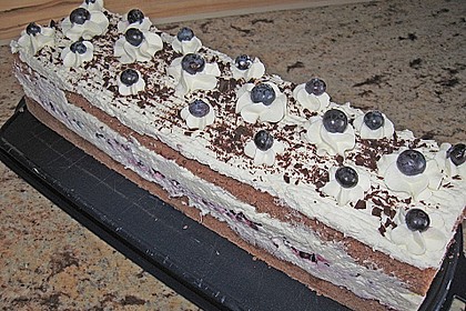 Uschis Blaubeer - Sahne - Schnitte 1