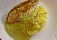 Putenschnitzel in gr&uuml;ner So&szlig;e