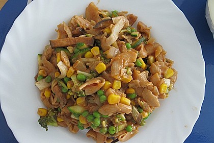 Rote Oregano - Nudeln mit Gem&uuml;se