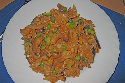 Rote Oregano - Nudeln mit Gem&uuml;se 1
