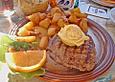 Rindersteak aus der Schulter mit Thymian - Knoblauch - Butter