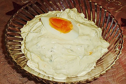 Fondue - Soße mit Ei 3