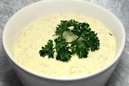 Fondue - Soße mit Ei 4