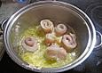 Schollenr&ouml;llchen in Lachs - Sahne - So&szlig;e