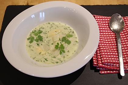 Spargelcremesuppe 2