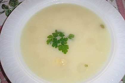 Spargelcremesuppe 8