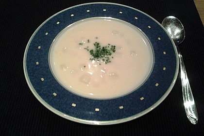 Spargelcremesuppe 6