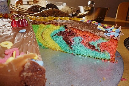Papageienkuchen mit saurer Sahne 6