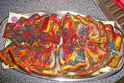 Papageienkuchen mit saurer Sahne 11