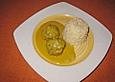 W&uuml;rzige Hackb&auml;llchen in Currysauce