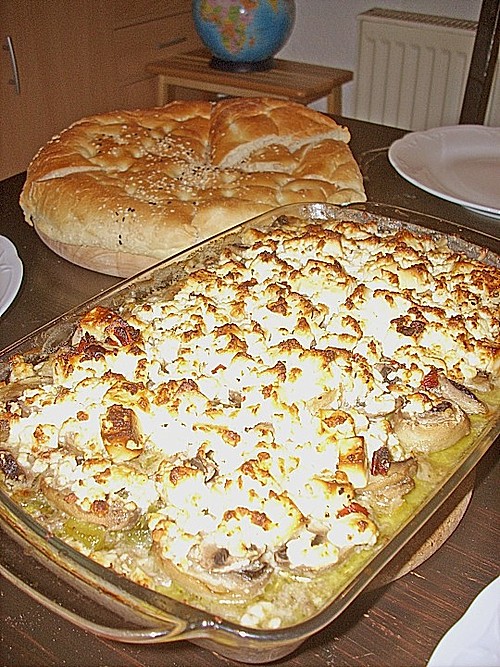 Türkischer Hackfleisch - Auflauf mit Schafskäse (Rezept mit Bild ...