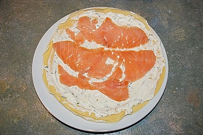 Pfannkuchen - Lachs - Rolle 2