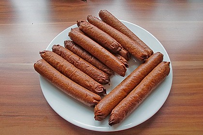 Seitan - Wurst, vegane Bratwurst 1