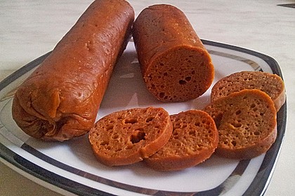 Seitan - Wurst, vegane Bratwurst 3