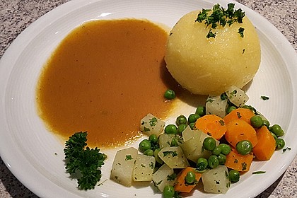 Kloß mit Soß' vegetarisch 3
