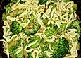 Nudeln mit Brokkoli - Sahne - Sauce