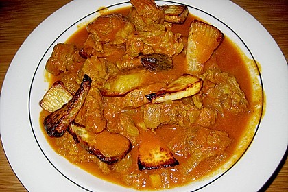 Shalgam Gosht - Lamm mit wei&szlig;en R&uuml;bchen