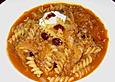 Cranberrykraut mit Hack und Nudeln