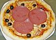 Salami - Pizza a la M&auml;usle