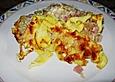 Sauerkraut - Gratin mit Bandnudeln