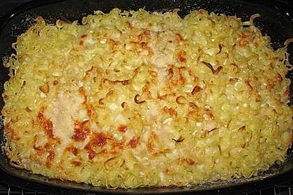 Sauerkraut - Gratin mit Bandnudeln 3