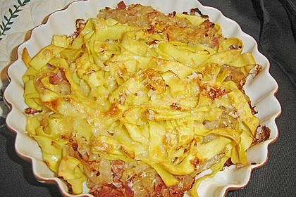 Sauerkraut - Gratin mit Bandnudeln 6