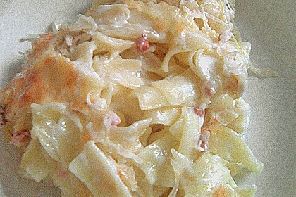 Sauerkraut - Gratin mit Bandnudeln 10