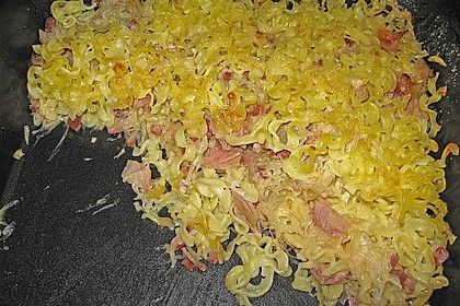 Sauerkraut - Gratin mit Bandnudeln 12