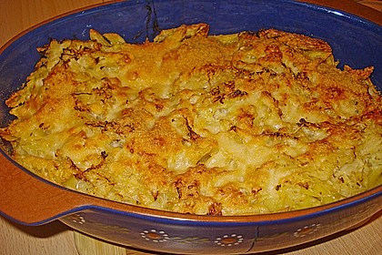 Sauerkraut - Gratin mit Bandnudeln 14