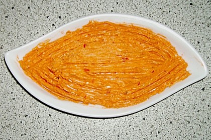 Scharfe rote Butter