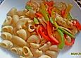 H&auml;hnchen - Nudel - Pfanne mit Paprika