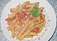 Penne mit Ofentomatensauce