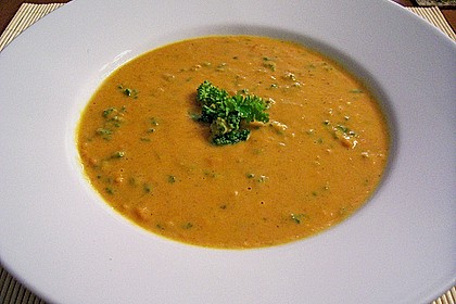 S&uuml;&szlig;kartoffel - Karotten - Suppe