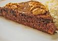 Walnuss - Schokoladen - Kuchen