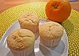 Apfelsinenbiskuit - Muffins