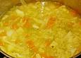 Kartoffelsuppe mit Spitzkohl