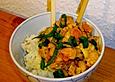 Currygem&uuml;se mit Erdn&uuml;ssen in Kokosmilch