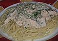 Nudeln mit Lachs - Wei&szlig;weinso&szlig;e