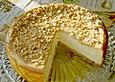 K&auml;sekuchen mit Erdnussbutter