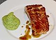 Lachsfilet mit Wasabi - Lauchp&uuml;ree