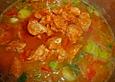 Gefl&uuml;gelsuppe mit roten Linsen