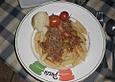Penne Rigate mit pikanter Hackfleischsauce