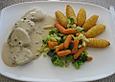 Schweinemedaillons in Pfefferrahmsauce